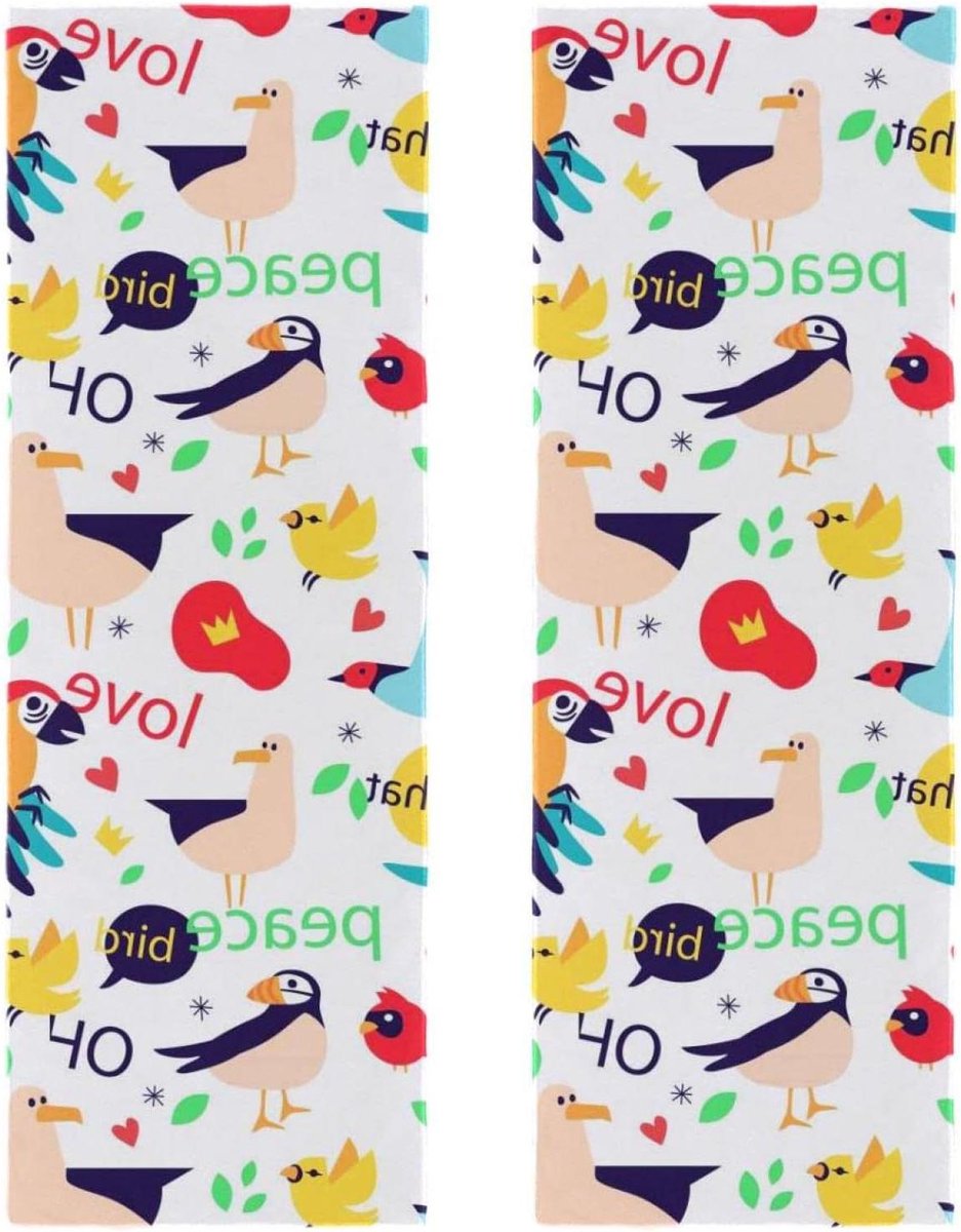 Microfiber Handdoek - Sneldrogende Doek - Sport & Reizen - Super Absorberend - 29.5 x 81.5 cm - Veelkleurig