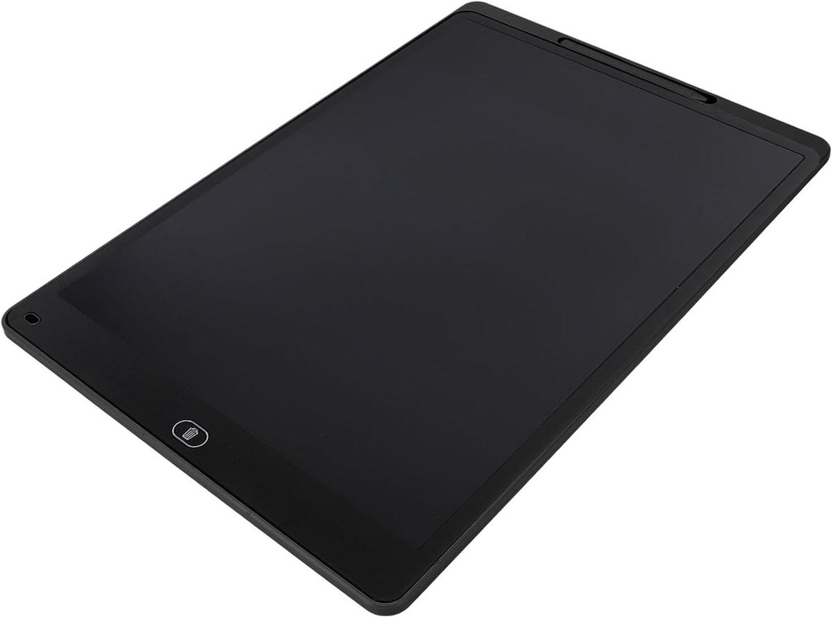 Tekentablet voor Kinderen - Schrijfbord LCD - Leren en Spelen - Vergrendelbare Wisknop - 20 Inch Scherm - Zwart