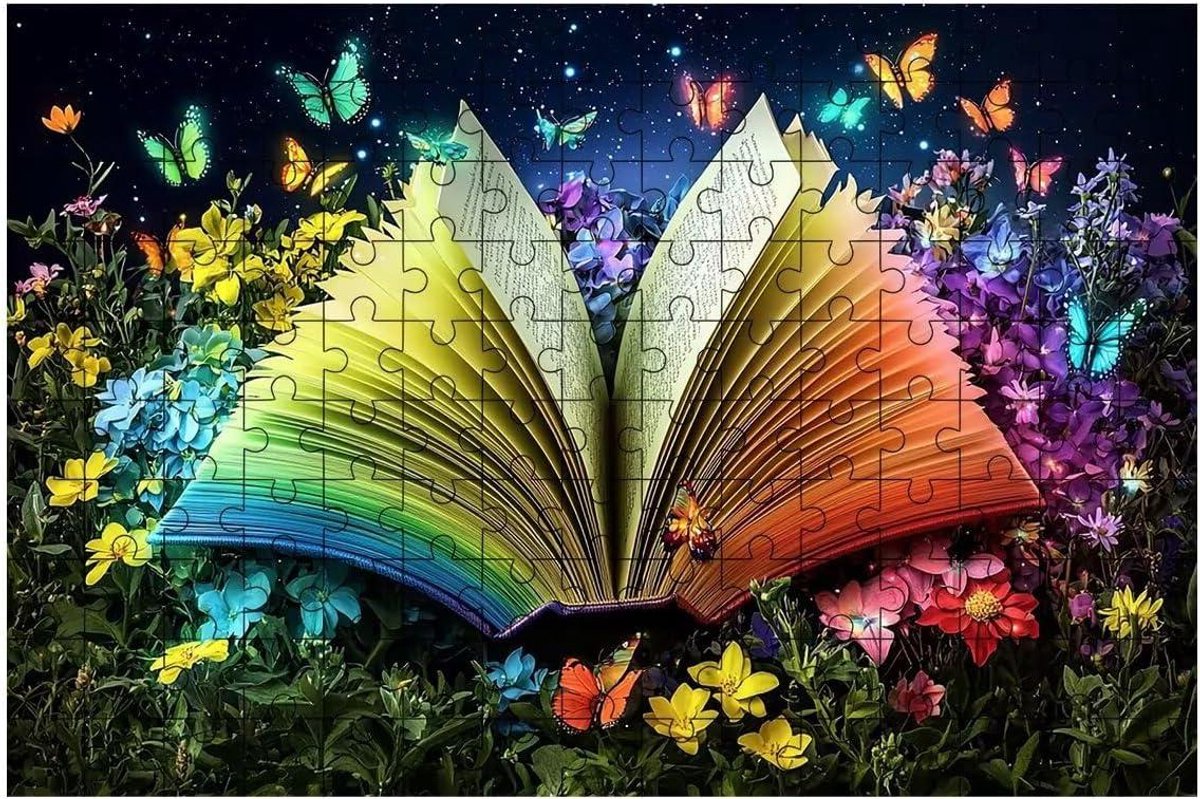 Houten Puzzel - Legpuzzel Volwassenen - Ontspannend Tijdverdrijf - Met Sorteerbakje - 2000 Stukjes - Meerkleurig