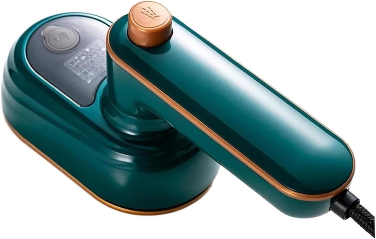 Draagbaar Strijkijzer - Mini Stoomboot - Kleding Kreukvrij - Snel Opwarmend - 50 ml Tank - Groen