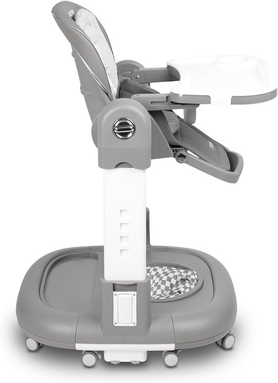 Multifunctionele Kinderstoel 3-in-1: Eetstoel, Loopstoel en Schommel voor Baby's en Peuters — afbeelding 5