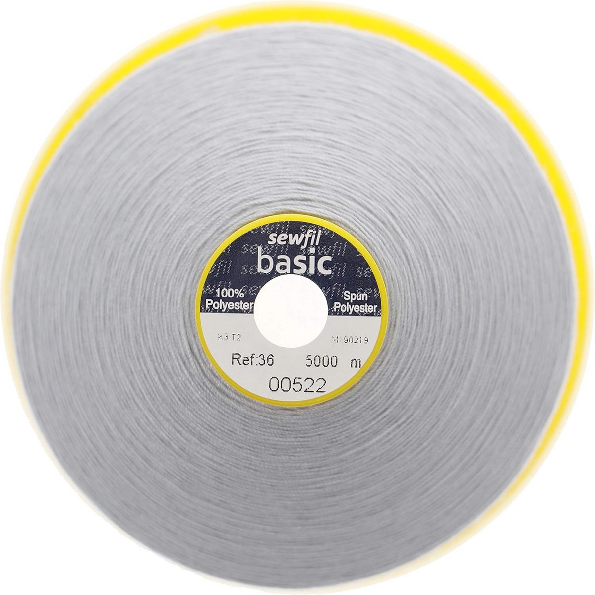 Naaigaren Polyester Grijs 5000 Meter - Sterk Universeel Garen voor Naaimachine