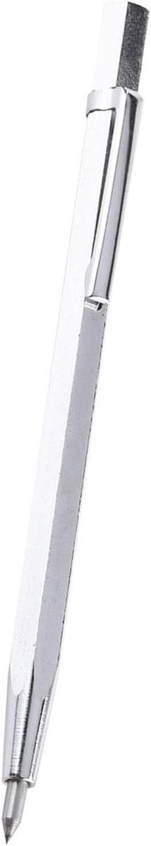 Glazen Kraspen - Metaal Etspen - Nauwkeurig Markeren - Ergonomisch Ontwerp - 145 cm - Zilver