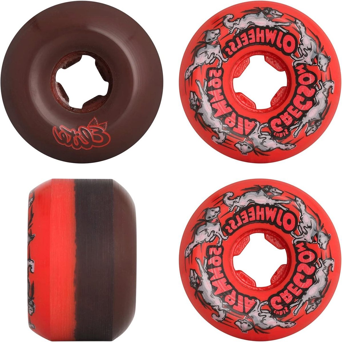 Skateboard Wielen Pro Wielen Straat Skaten Elite Urethaan 56 mm