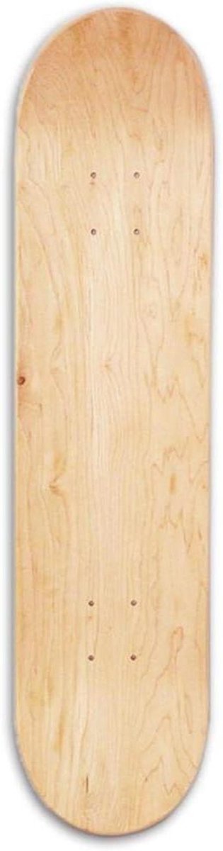 Skateboard Deck Cruiser Hout Street Skate Dubbele Concave 79 x 19 cm Blank
