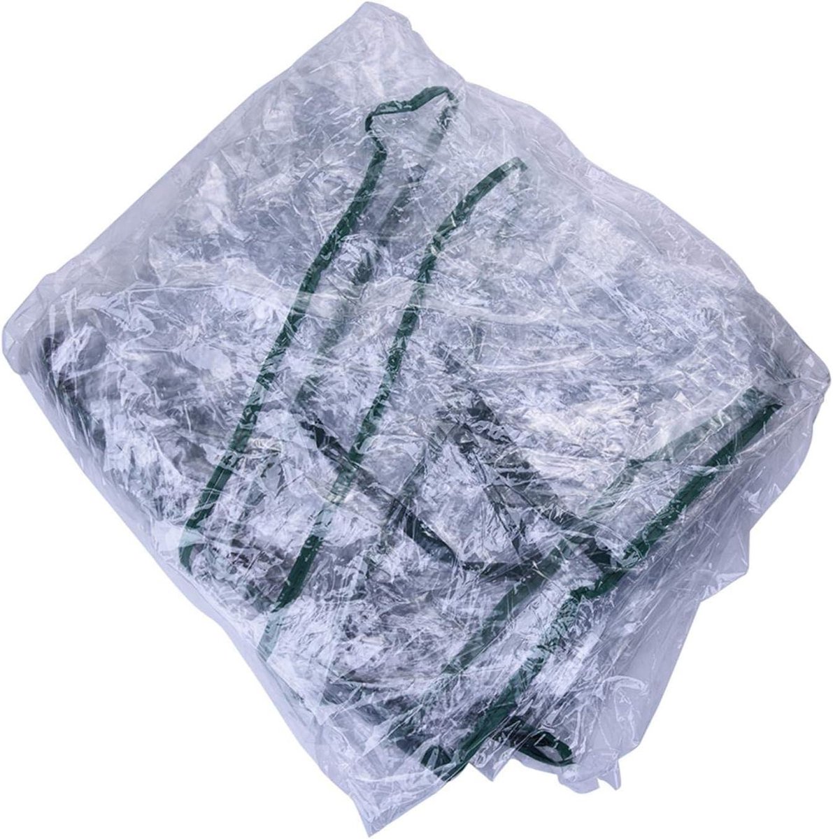 Mini Kas Cover - Plantenhoes Kweekkas - Planten Beschermen - Stevig PVC Materiaal - 2 Tier 69x49x92cm - Transparant