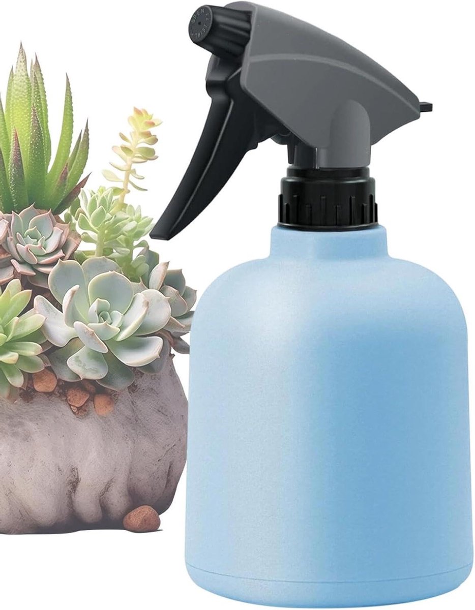 Water Spray Mister - Plantensproeier Herbruikbaar - Planten Verzorgen - Fijne Nevel Instelbaar - 9.5 x 9.5 x 19 cm