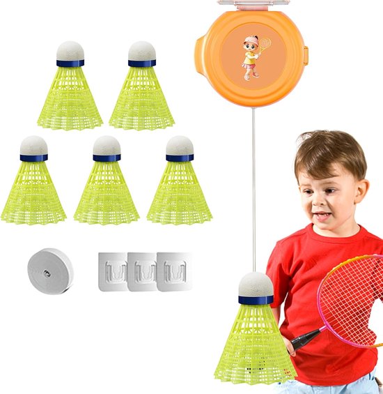 Badminton Trainingshulp - Trainer Hulpstuk - Vaardigheden Verbeteren - Automatische Terugslag - 8 x 4 cm - Niet gespecificeerd — afbeelding 5
