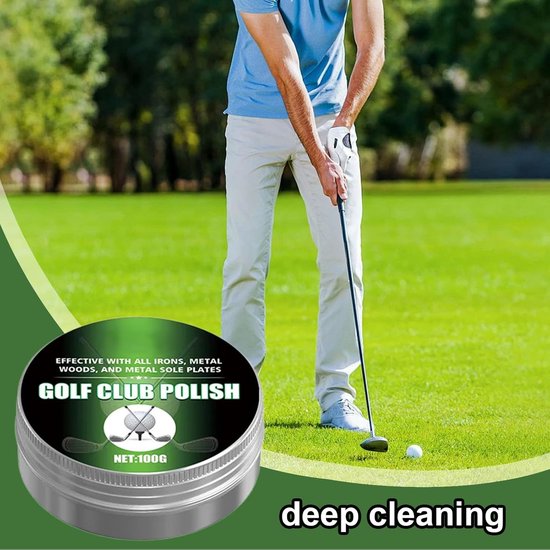 Golfclub Polijstset - Club Reiniger - Club Onderhoud - Krasbestendig Middel - 100 g - Niet gespecificeerd — afbeelding 5
