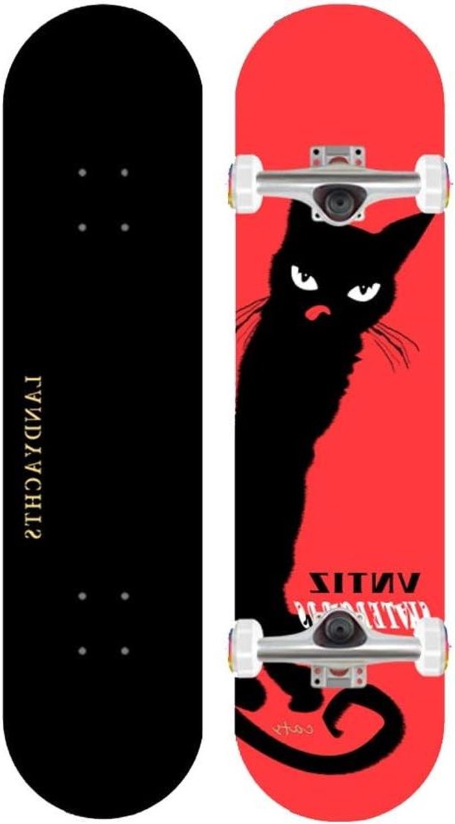 Skateboard Longboard Balans Training 7-laags Esdoorn 79x20x14cm
