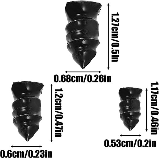 Band Reparatie Kit - Lekke Banden Herstel - Voertuig Onderhoud - Heavy-Duty Tool - 120 Stuks - Zwart — afbeelding 5