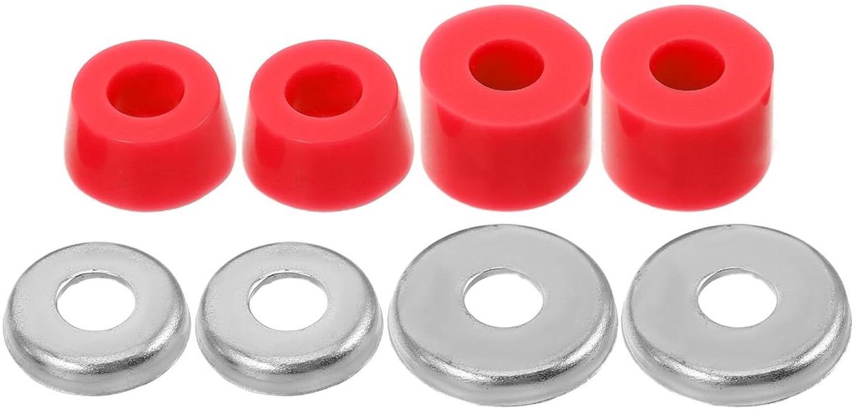 Skateboard Bushings Riser Pads Schokdemping Skaten Universele Vervanging Medium Durometer
