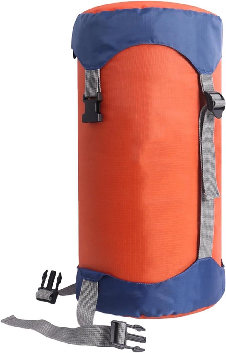 Compressiezak Slaapzak - Opbergzak - Ruimte Besparen - Waterdichte Nylon - 35 Liter - Oranje