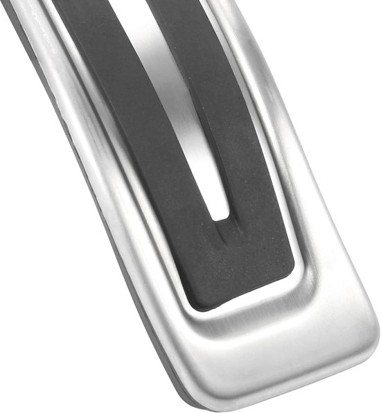 Antislip Pedaal Covers - Auto Pedaal Set - Veiliger Rijden - Rubberen Antisliptextuur - Set van 3 - Zilver — afbeelding 2