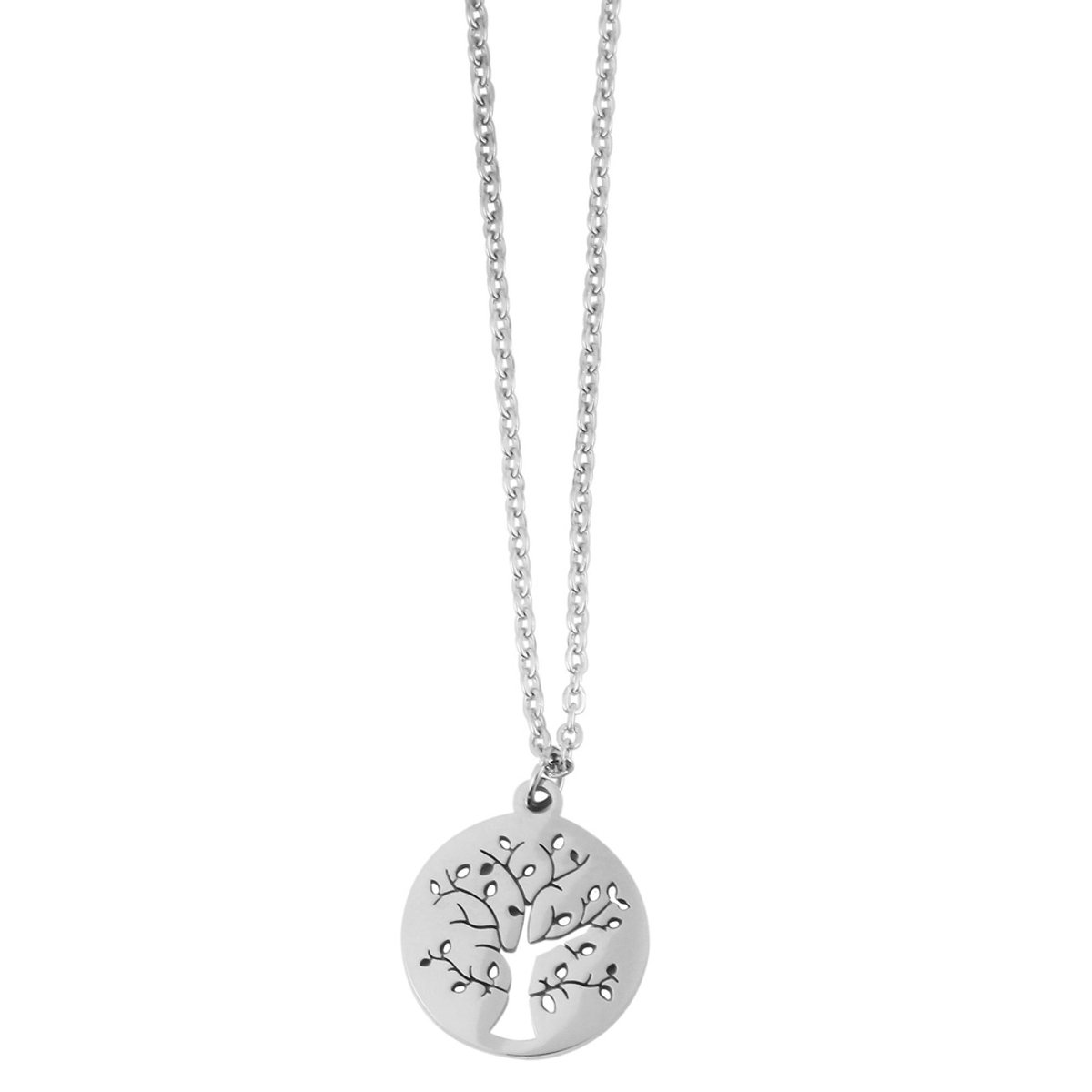 AKZENT Akzent damesketting met hanger Enricara, Edelstahl, duurzaam