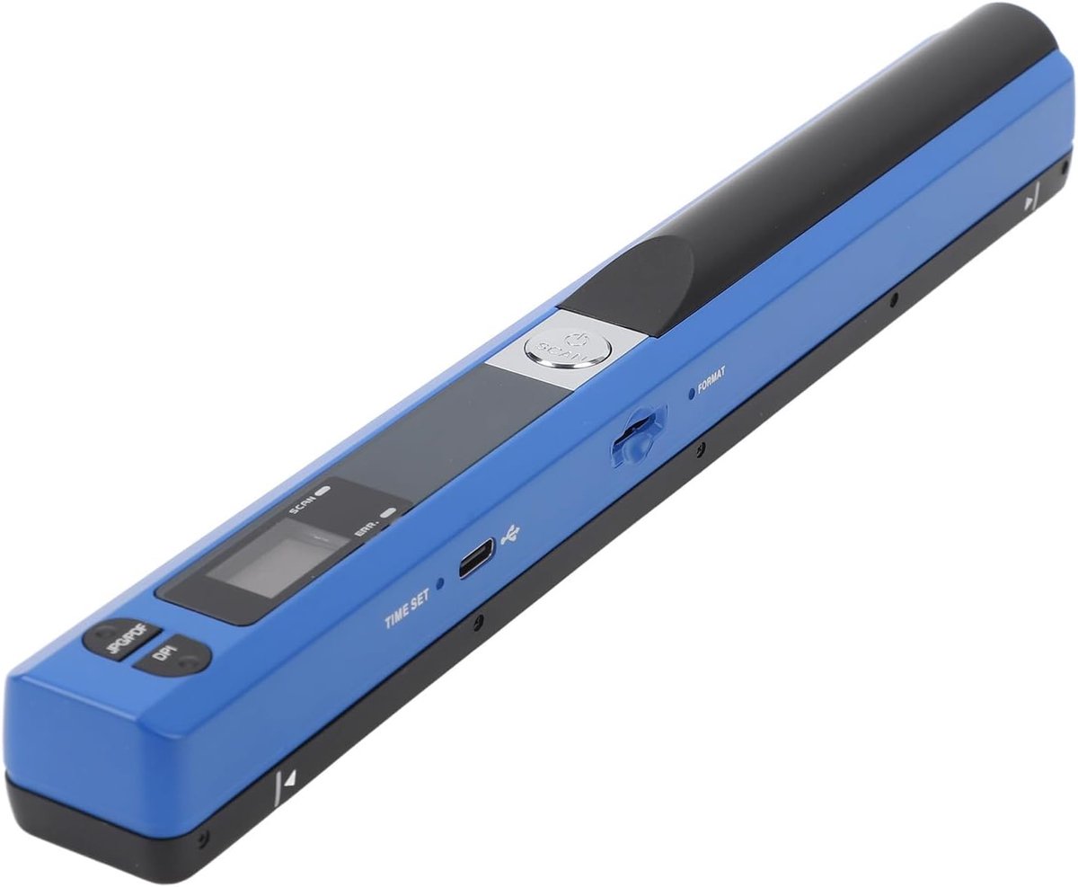 Draagbare Documentenscanner - Mobiele Scanner - Documenten Scannen - Plug-and-Play - A4 Formaat - Zwart thumbnail 5