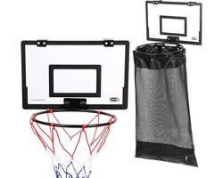 Basketbal Wasopberger - Hangende Mand - Was Sorteren - 2-in-1 Design - 425 cm - Zwart