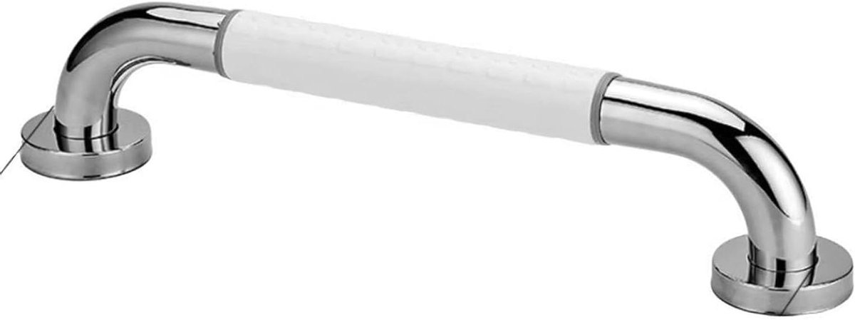 Badkamerstang - Grijpstang Veiligheid - Val Preventie - Antislip Grip - 60 cm - Wit