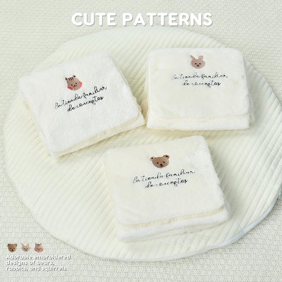 Baby Draaghoes - Winter Voetenzak - Baby Warm Houden - Met Capuchon - Universele Pasvorm - Beer — afbeelding 3