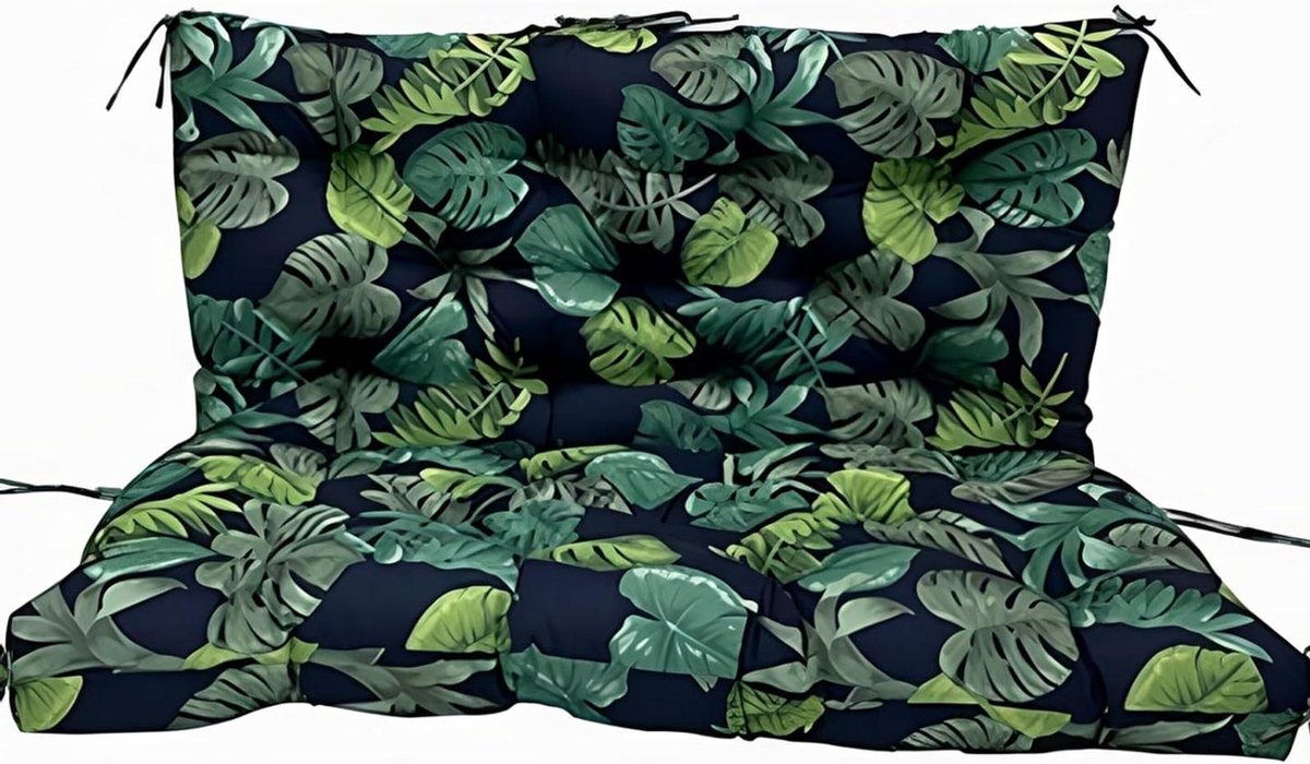 Buitenkussen Bank - Terraskussen Zitkussen - Tuinmeubilair Comfort - Waterdicht Polyester - 120 cm - One Color