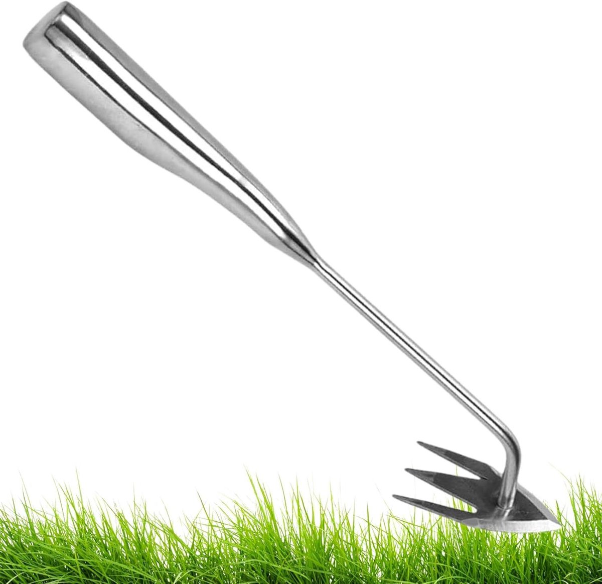 Onkruid Stretching Tool - Worteltrekker Gazon - Tuin Onderhoud - Triple Garfio Technologie - 48 cm Lengte - Metaal
