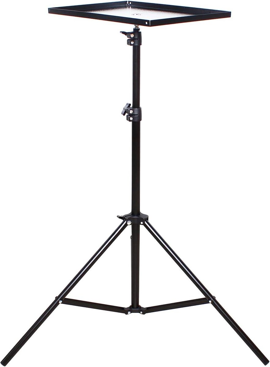 Projector Statief - Projector Houder - Presentaties Geven - Verstelbare Hoogte - 30-45.5 cm - Zwart