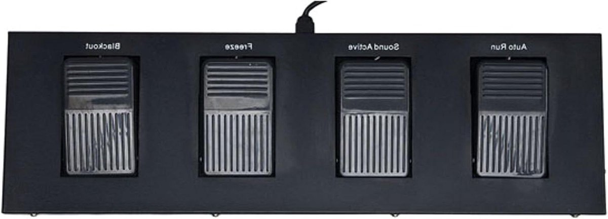 Voetschakelaar - Pedaal Controller - Lichtbediening Podium - Basis Functies - 46 x 21 x 12 cm - Zwart