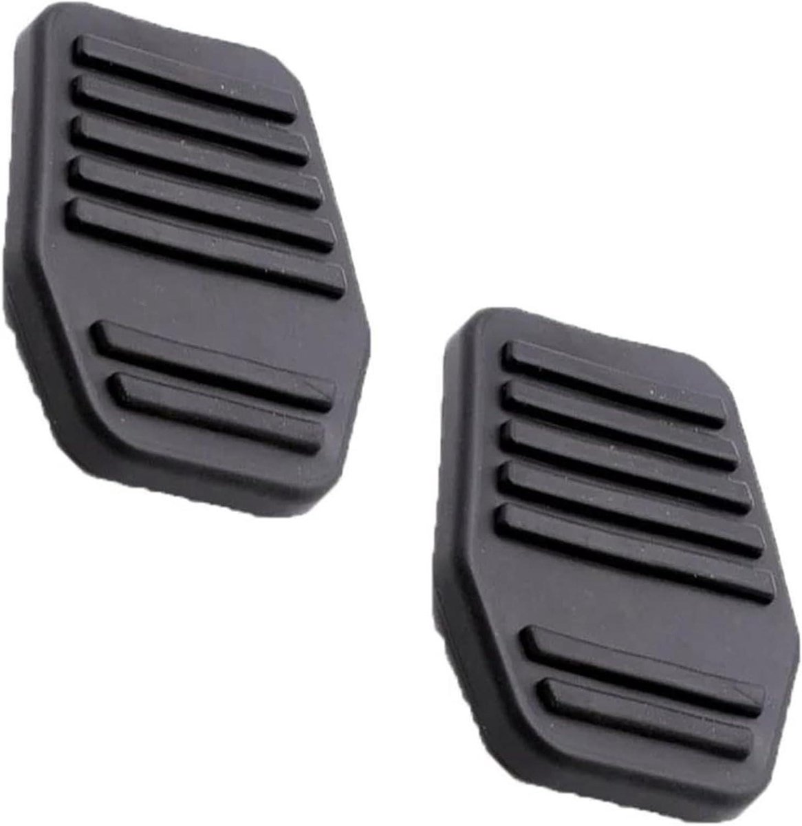 Pedaalhoezen Set - Koppeling Remblok - Veilig Rijden - Antislip Ontwerp - 2 Stuks - Zwart
