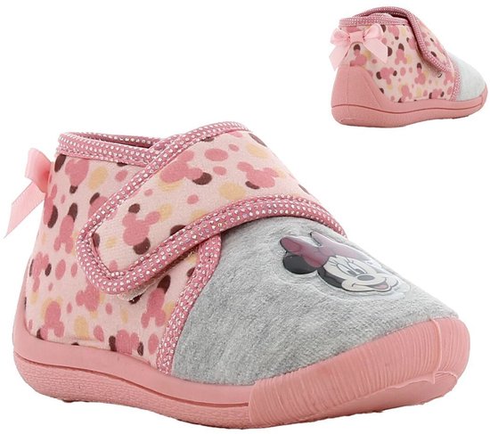 Minnie Mouse Pantoffels - Meisjes - Grijs