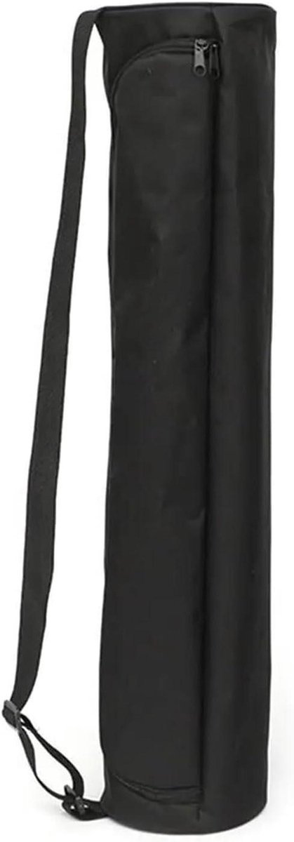 Yoga Mat Tas - Sporttas Pilates - Fitness Benodigdheden - Ruim Ontwerp - 72 x 16 cm - Zwart