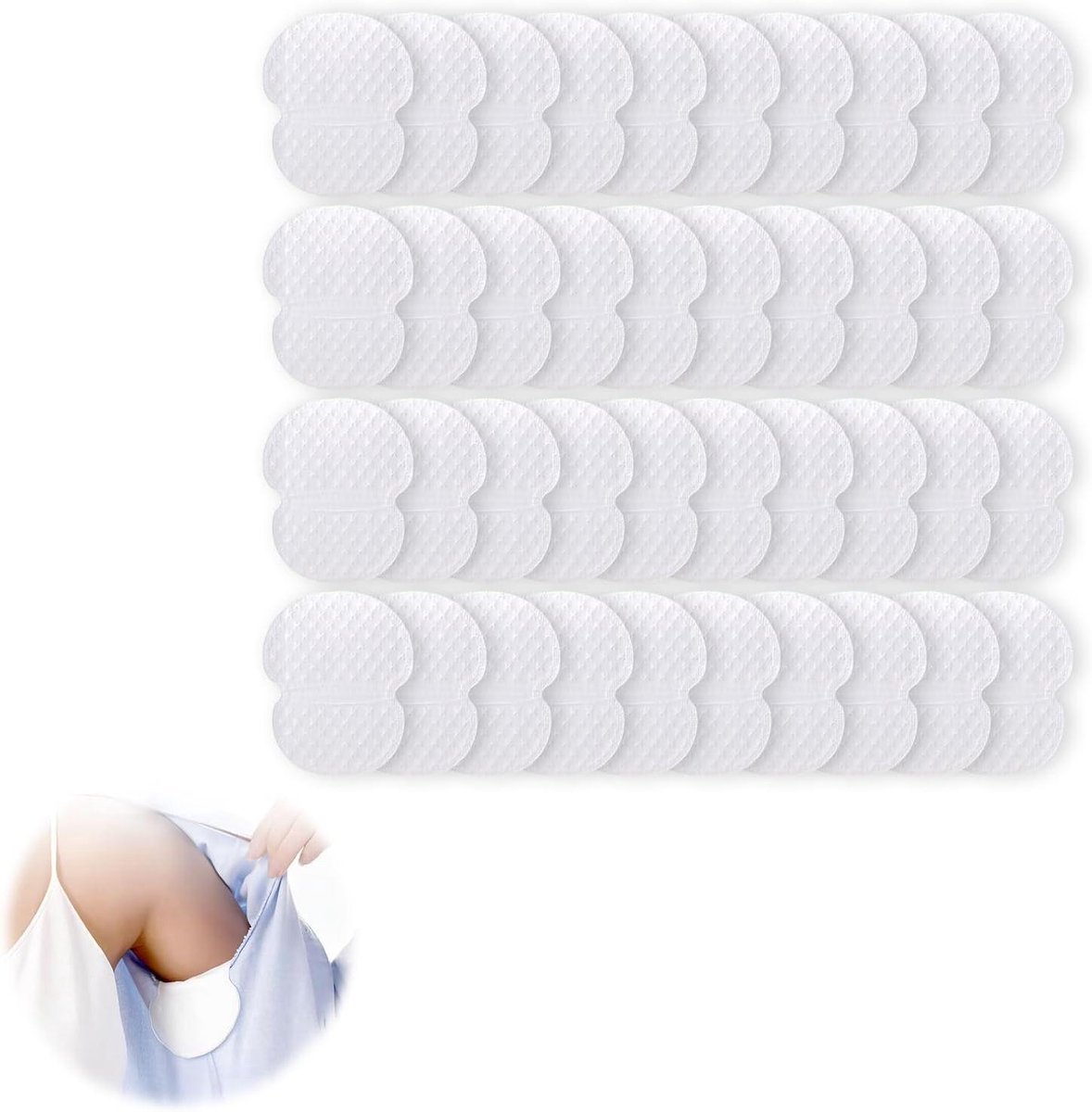 Okselpads - Zweetpads - Kleding Beschermen - Zeer Absorberend - 125 x 95 cm - Kleurloos