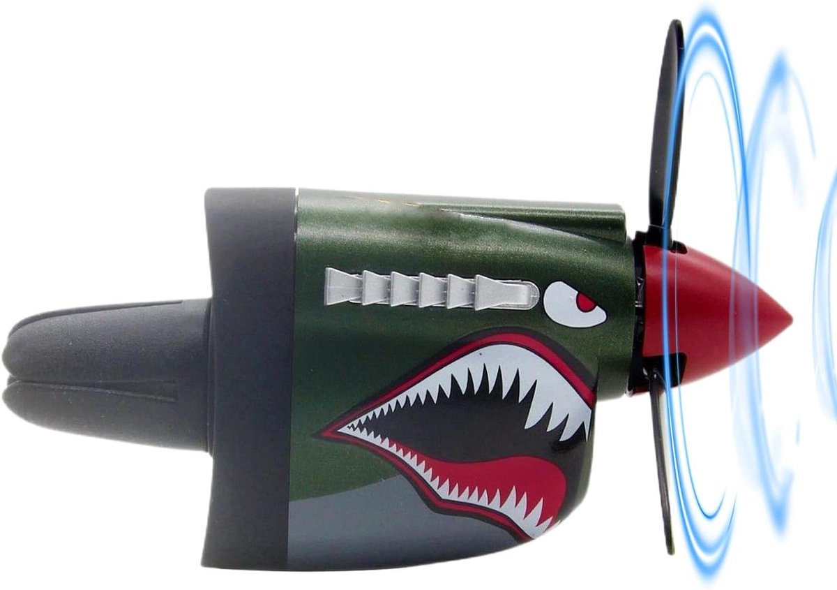 Ventilatieclip luchtverfrisser - Auto geurclip - Frisse auto rit - Haai design - 83 cm - Niet gespecificeerd