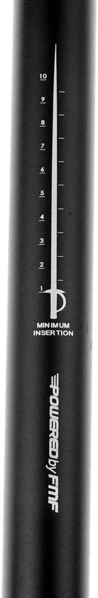 Fietspaal Aluminium - Zadelpen Onderdeel - Comfortabel Fietsen - Verstelbare Zadelhoek - 31.8 mm Diameter - Zwart
