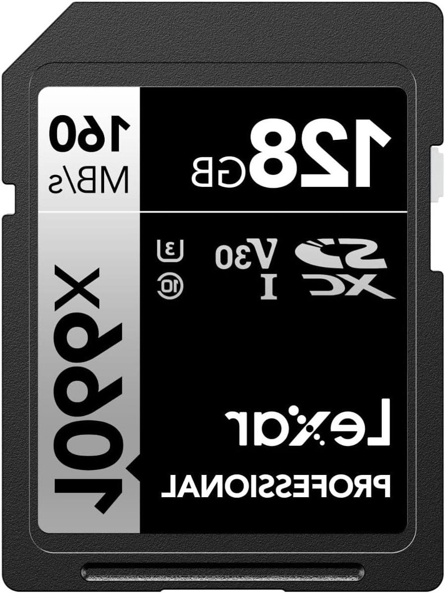 SD Geheugenkaart - Opslagkaart SDXC - 4K Video Opnemen - Snelle Overdracht - 128GB Capaciteit - Zwart
