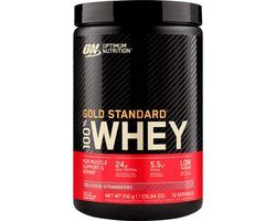 DA Optimum Nutrition Gold Standard 100% Whey Protein - Strawberry - Proteine Poeder - Eiwitshake - 300 gram (10 servings) - 10 stuks