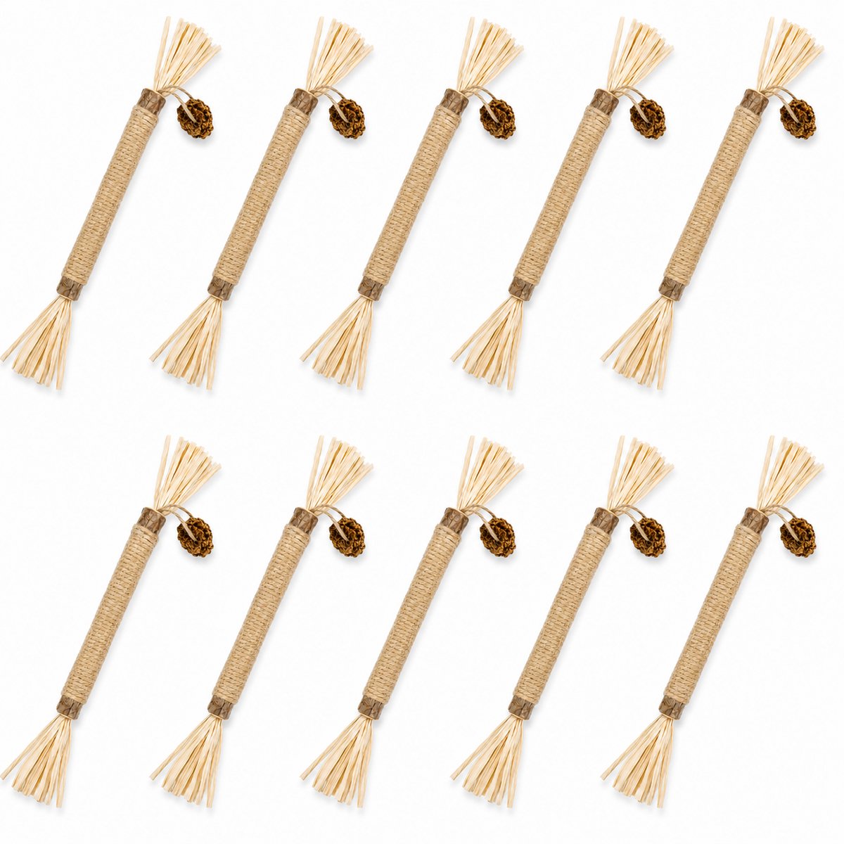 LG Matatabi stokjes voor katten, 10 stuks van 21 cm thumbnail 2