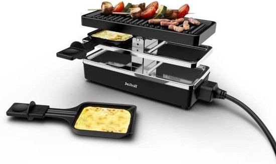 Koppelbaar gourmet raclette set voor 2 tot 10 personen