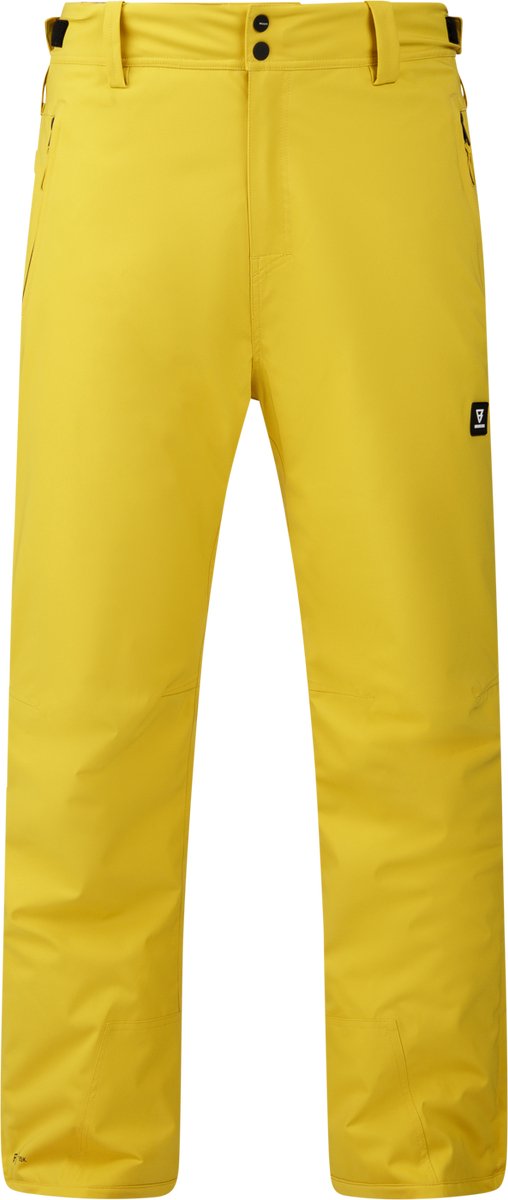 Brunotti Footrail Men Snow Pants Lemon Curry Wit