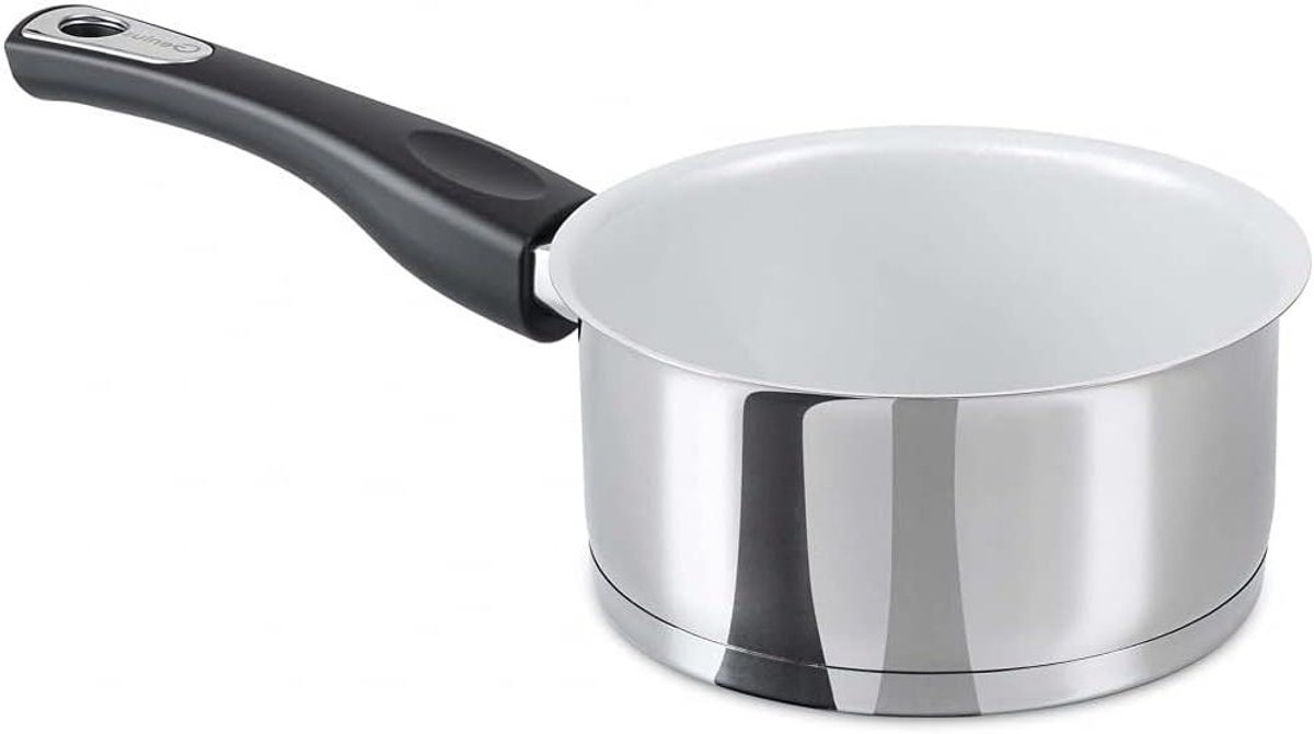 Steel Steelpan - Kookpan Steelpan - Koken - Keramische Coating - 16 cm - Zilver