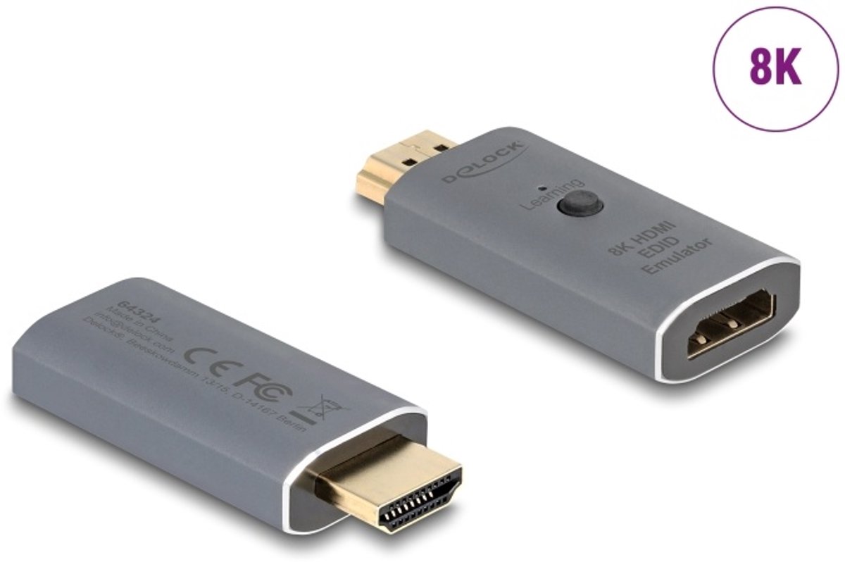 Delock HDMI EDID Emulator 8K