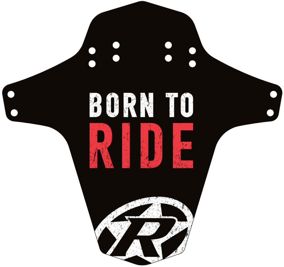 Reverse Mudfender Born To Ride Black-red - UNI