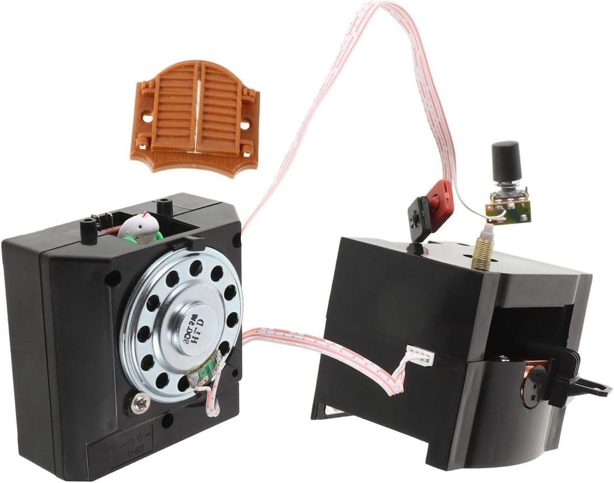 Wandklok Accessoires voor Klokken - Mechanisme en Quartz Beweging Vervanging - Zwart Plastic Kuckuck Klok Onderdelen