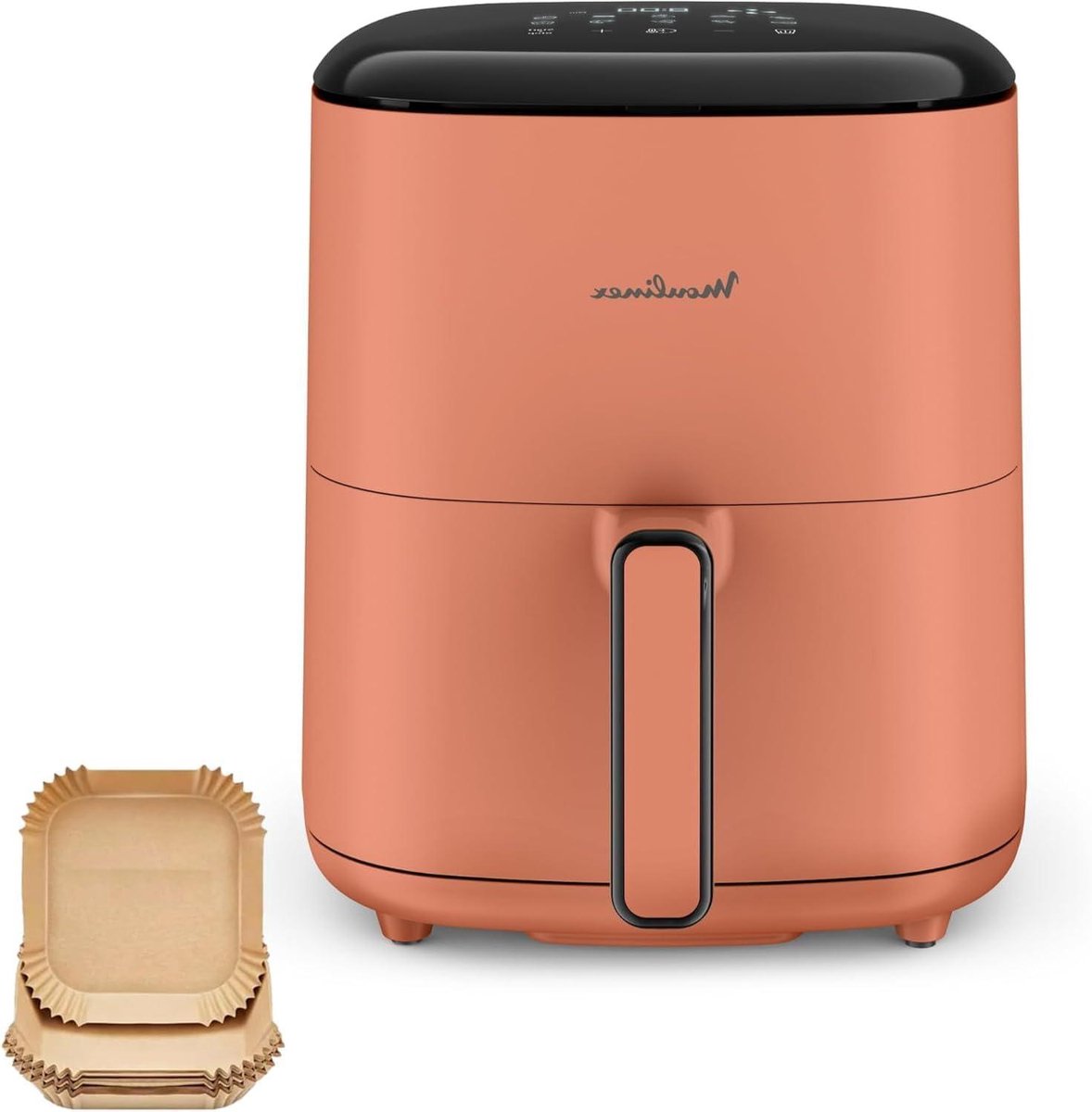 Airfryer - Heteluchtfriteuse - Gezond Koken - 10 Programma's - 5 Liter - Terracotta