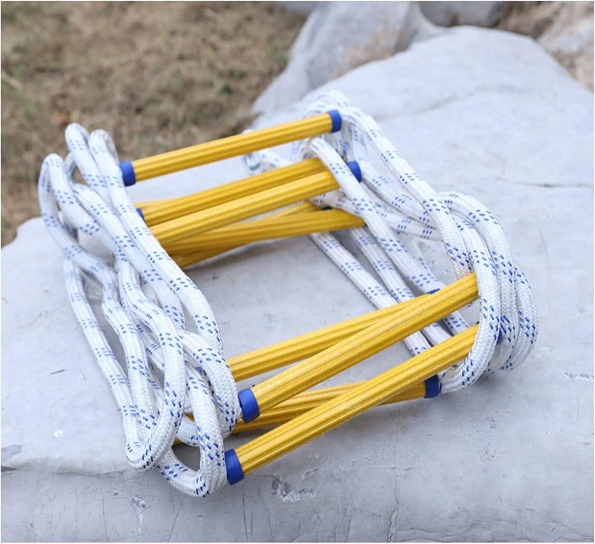 Zachte Touwladder - Veiligheidstrap Noodtrap - Buiten Spelen - Duurzaam Materiaal - 10 Meter - Niet gespecificeerd