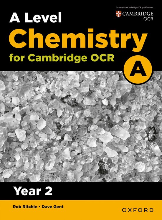 Ocr A Level Chemistry Year 2 Student Bk - cover