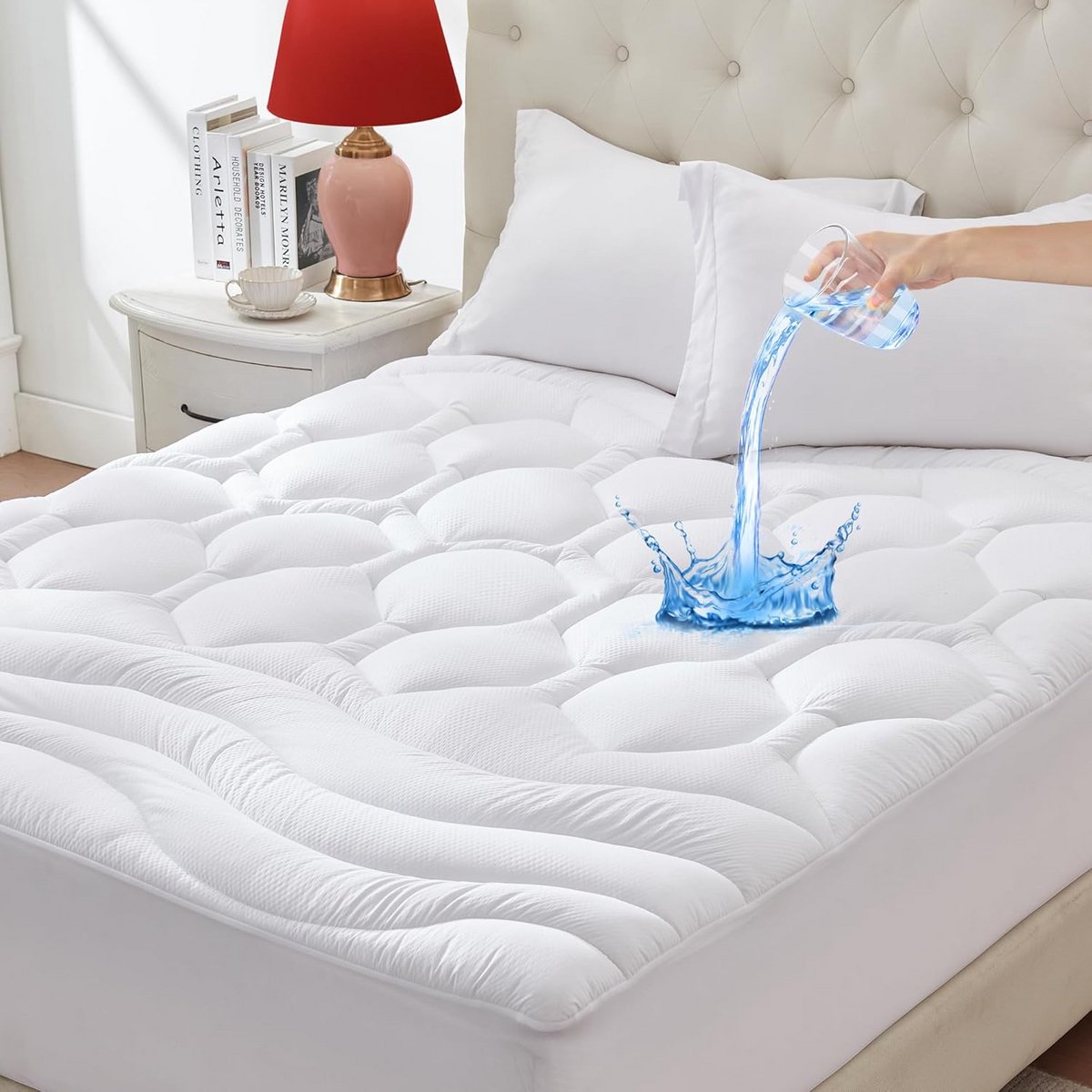 Waterdichte Matrastopper Kingsize Zacht en Ademend