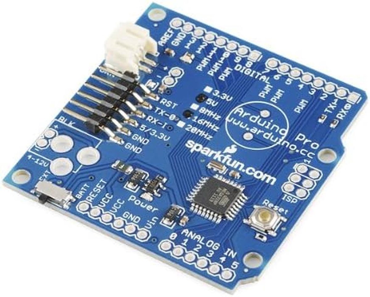 Minimalistische 5V/16MHz Microcontroller Board voor Kleine Projecten
