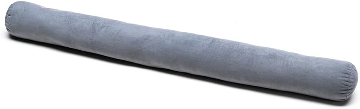 Tochtstopper Deur - Tochtrol - Tocht Buiten - Verzwaard met zand - 10x90 cm - Grijs
