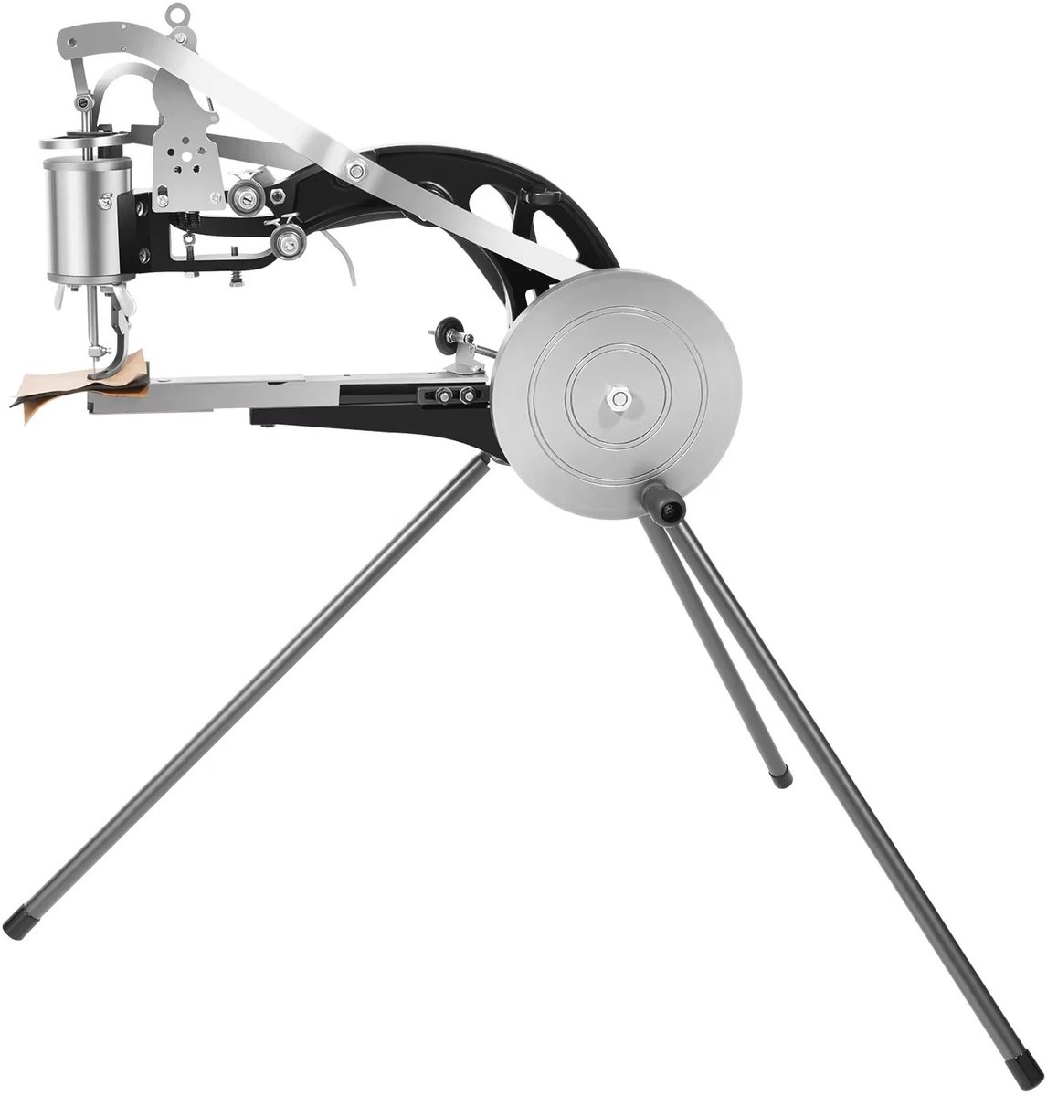 Cellista Handmatige Schoenmaker Naaimachine - 360° Roterende Leer Naaimachine - Handslinger Schoenreparatiemachine - Verstelbare Steeklengte 6 mm