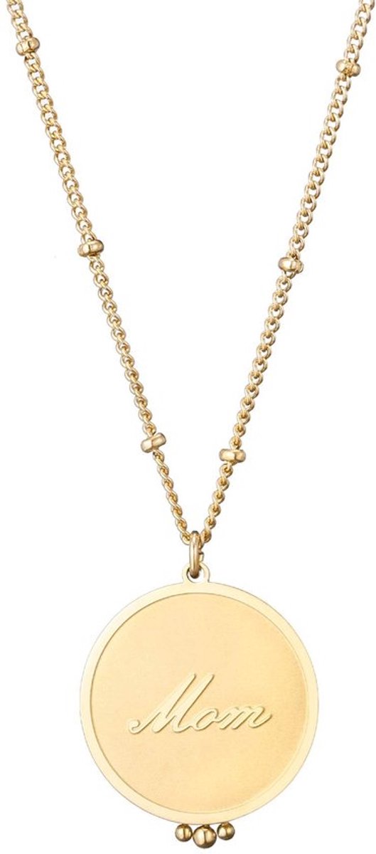 Dailygoods- Dameshalsketting - Ronde Hanger - Hypoallergeen Roestvrij